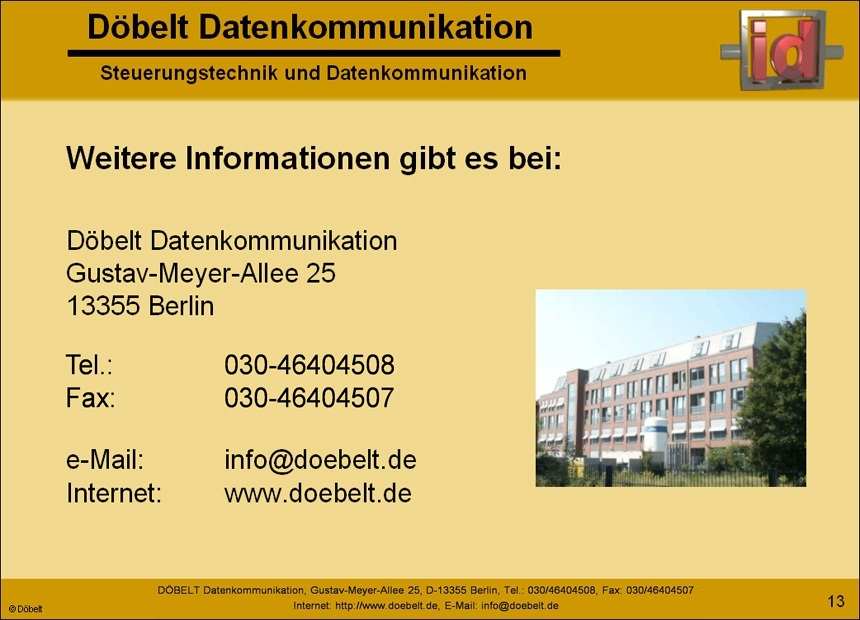 Dbelt Datenkommunikation - Produktprsentation: famo - Folie 27