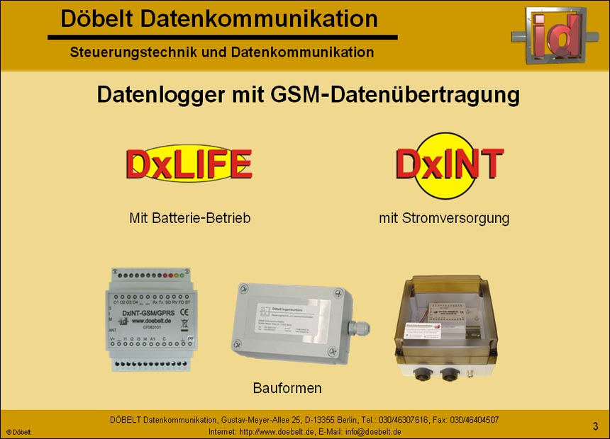 Dbelt Datenkommunikation - Produktprsentation: heizungsueberwachung - Folie 3