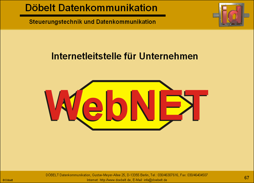 Dbelt Datenkommunikation - Produktprsentation: multiple - Folie 67