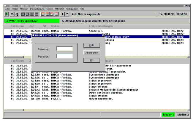 UNINET-CONTROL - Screenshot 3